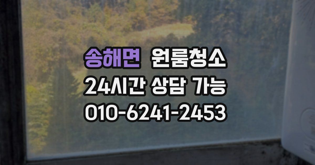 송해면 입주청소