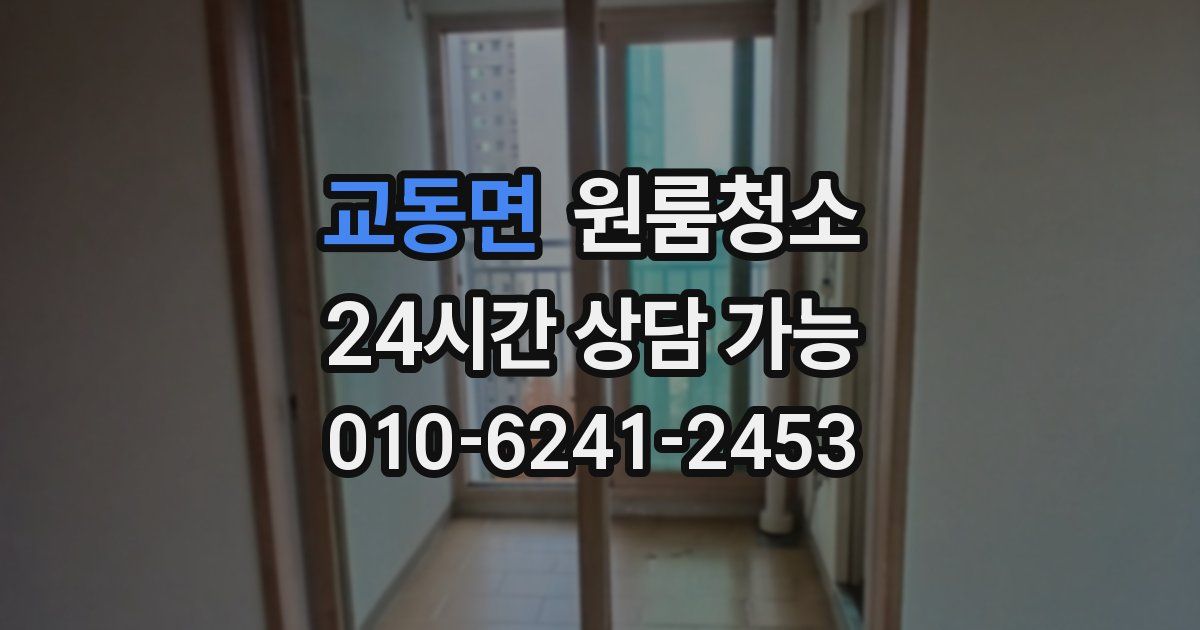 교동면 입주청소