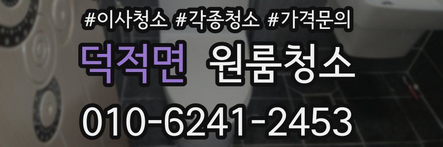 덕적면 이사청소