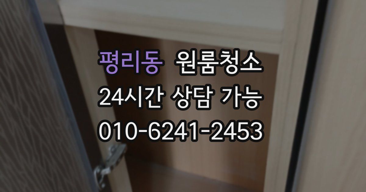 평리동 입주청소