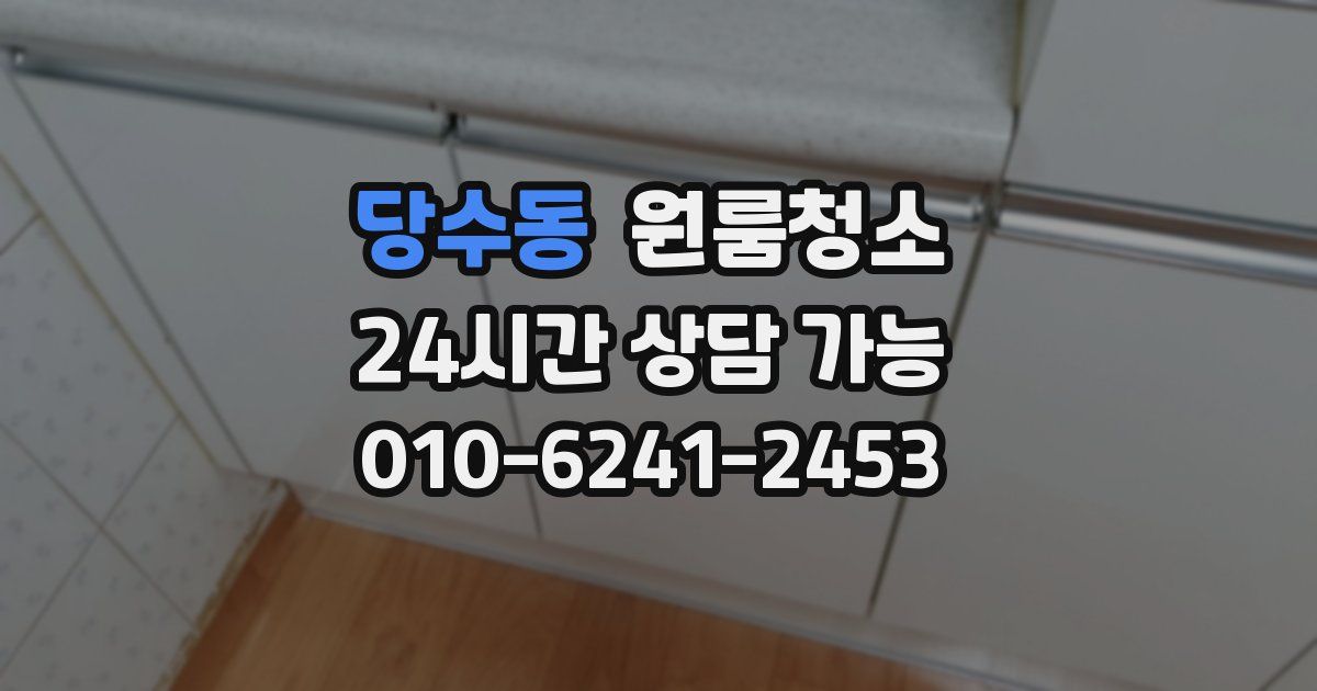 당수동 입주청소