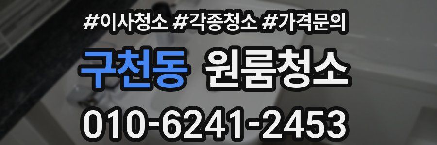 구천동 이사청소