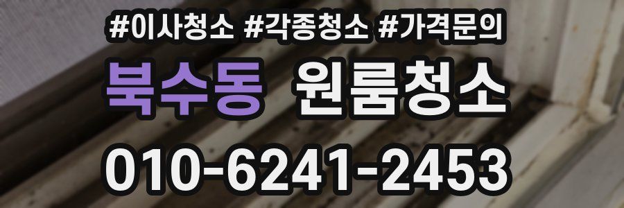 북수동 이사청소