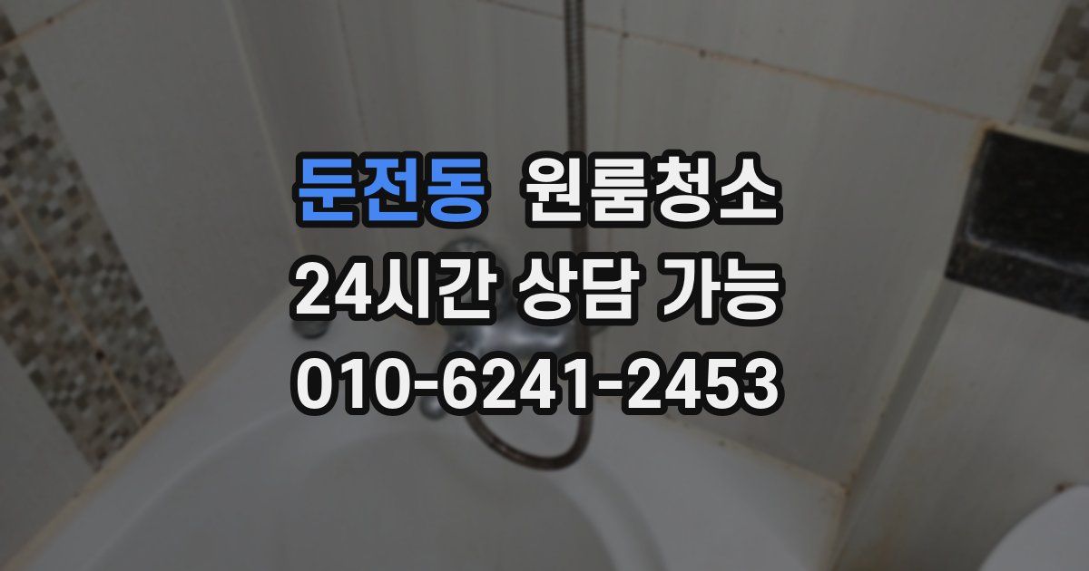 둔전동 입주청소