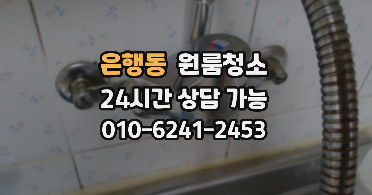 은행동 입주청소