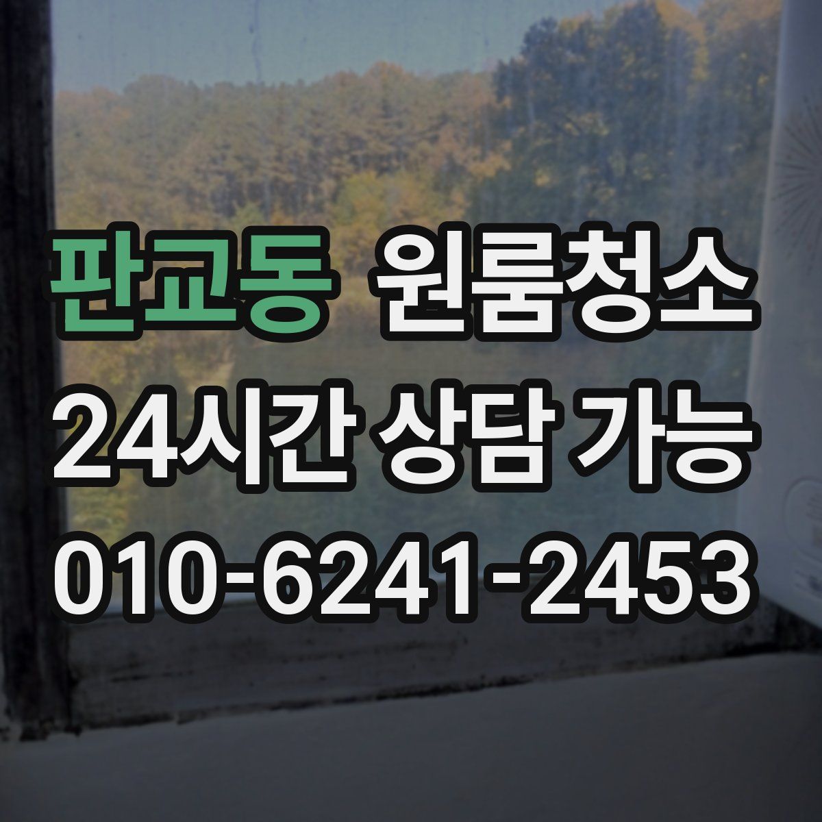 판교동 원룸청소