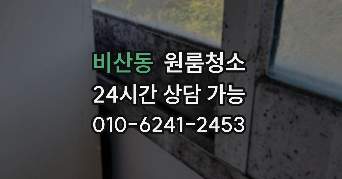 비산동 입주청소