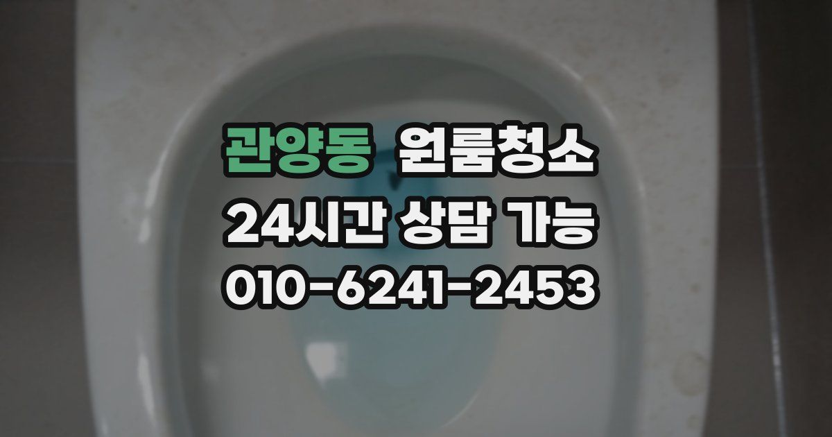 관양동 입주청소