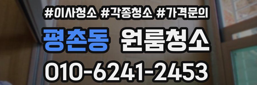 평촌동 이사청소