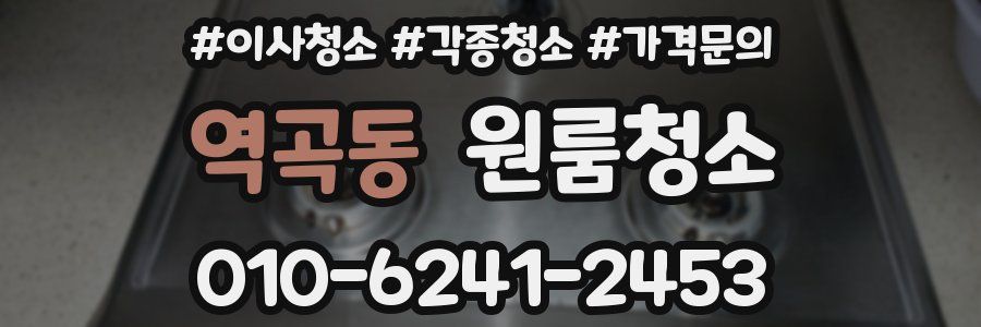 역곡동 이사청소