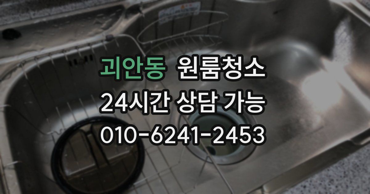 괴안동 입주청소