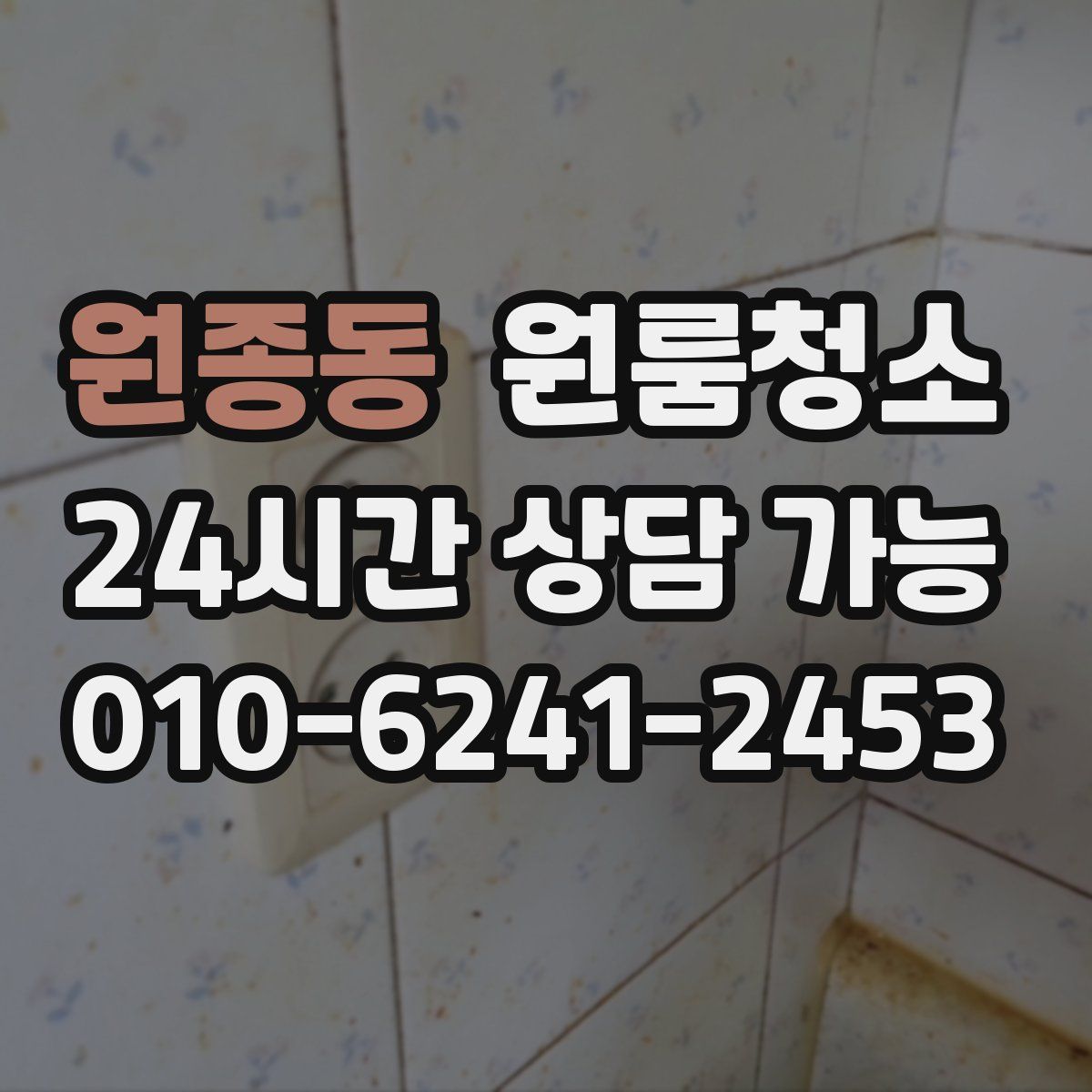 원종동 원룸청소