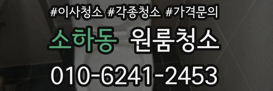 소하동 이사청소