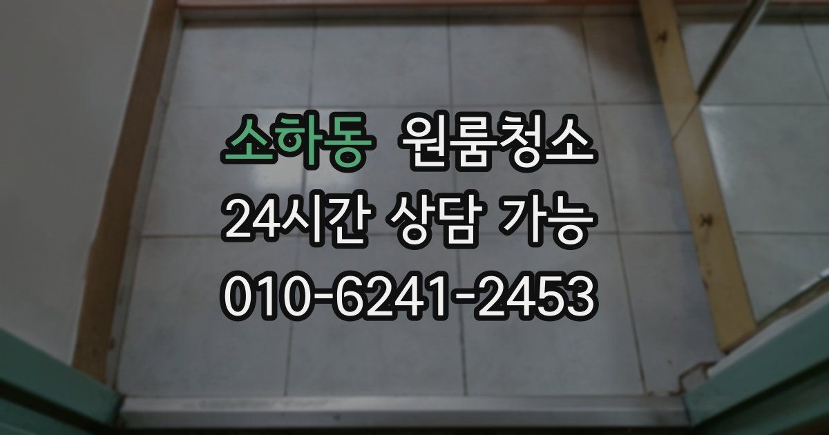 소하동 입주청소