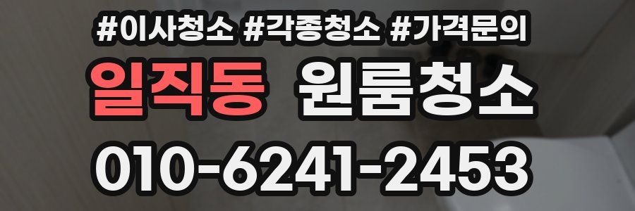 일직동 이사청소