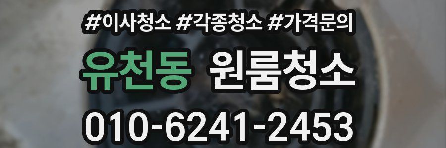 유천동 이사청소