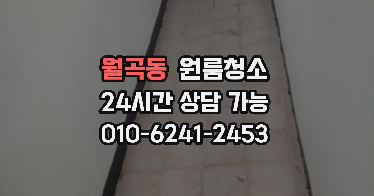 월곡동 입주청소