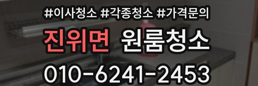 진위면 이사청소