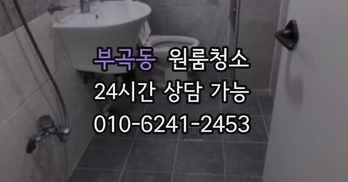 부곡동 입주청소