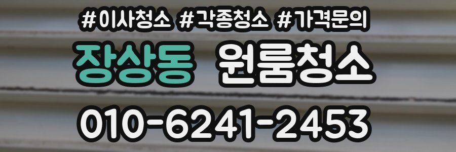 장상동 이사청소