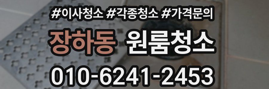 장하동 이사청소