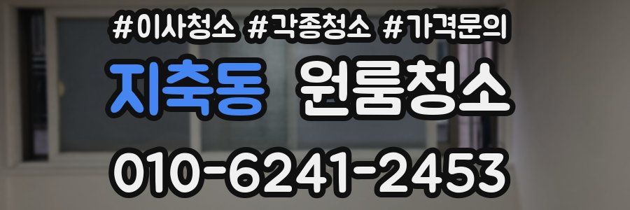 지축동 이사청소