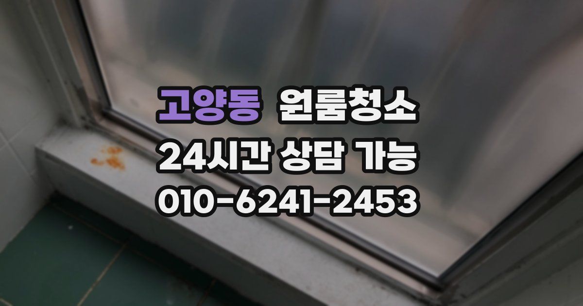 고양동 입주청소