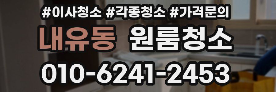 내유동 이사청소