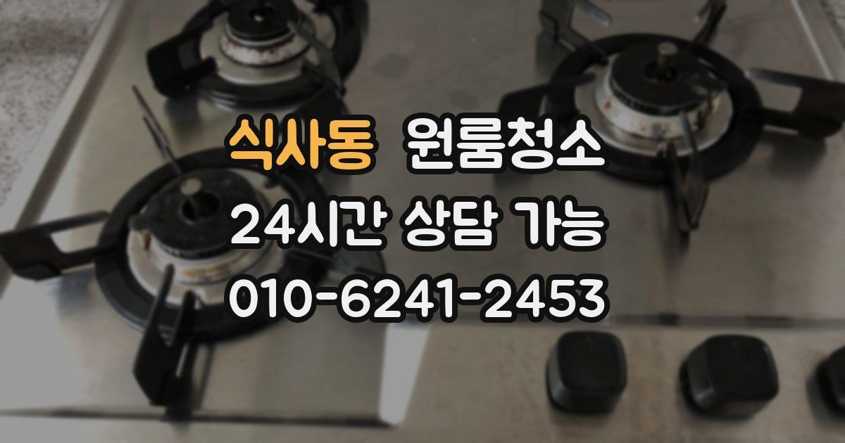 식사동 입주청소