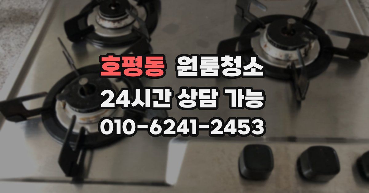 호평동 입주청소