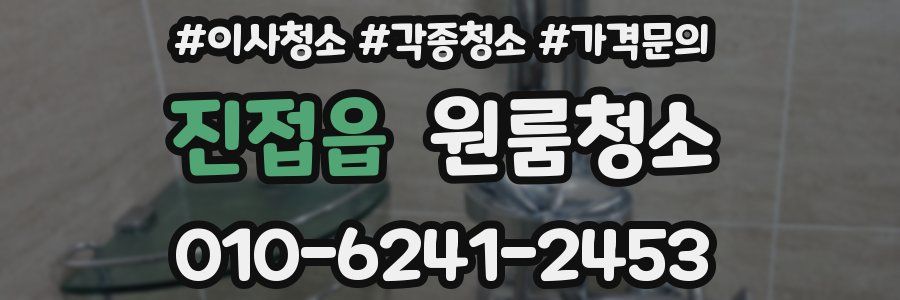 진접읍 이사청소