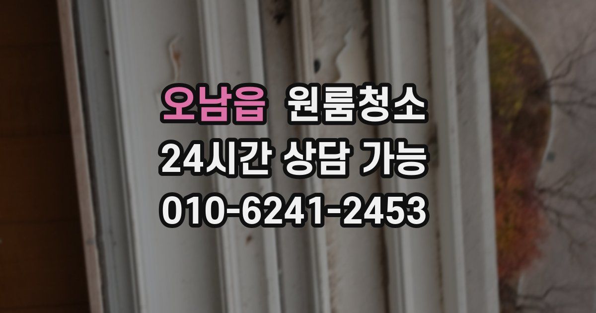 오남읍 입주청소