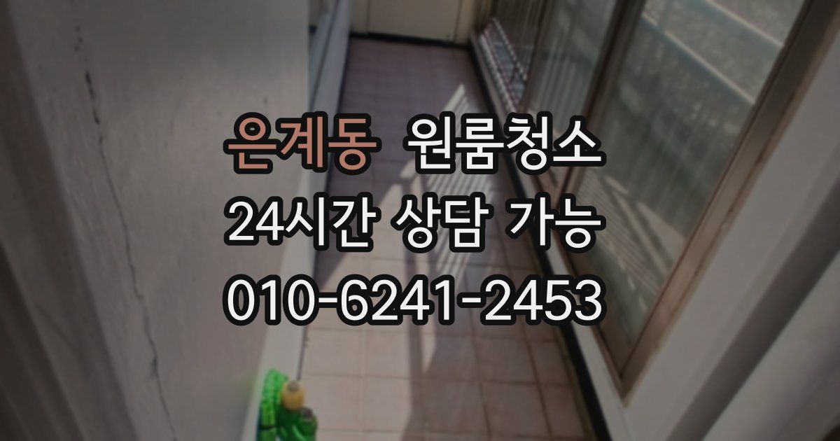 은계동 입주청소