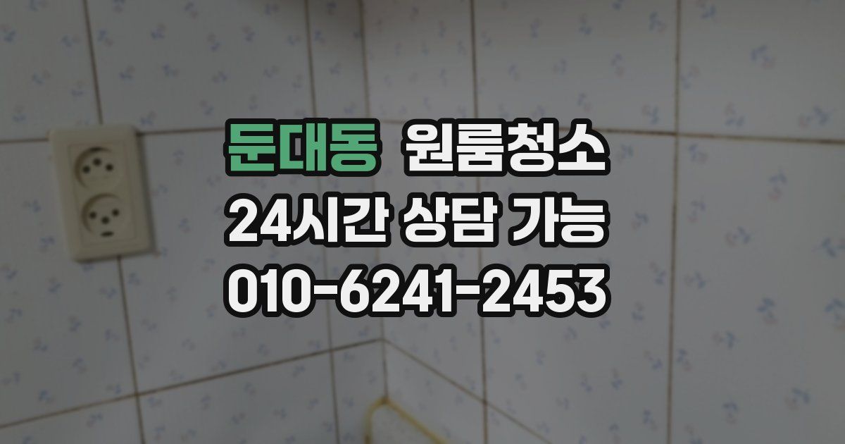 둔대동 입주청소