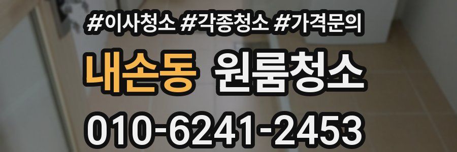 내손동 이사청소