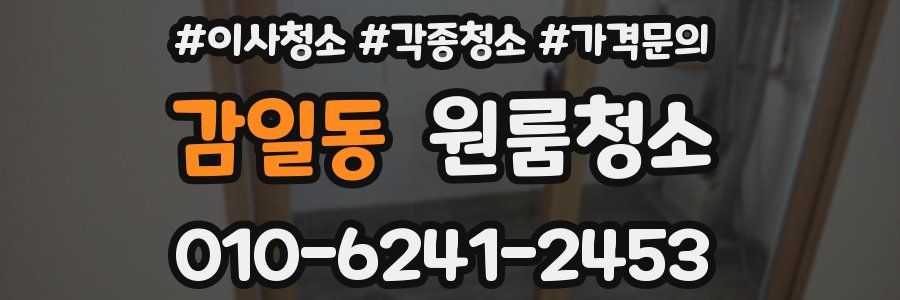 감일동 이사청소