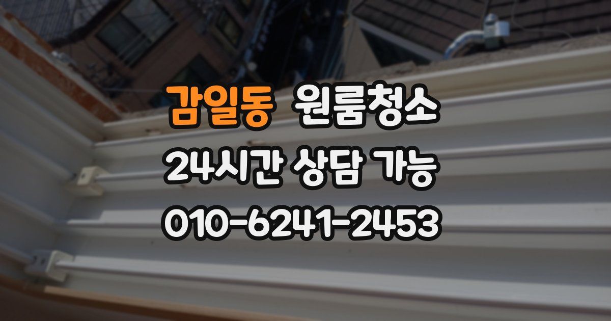 감일동 입주청소