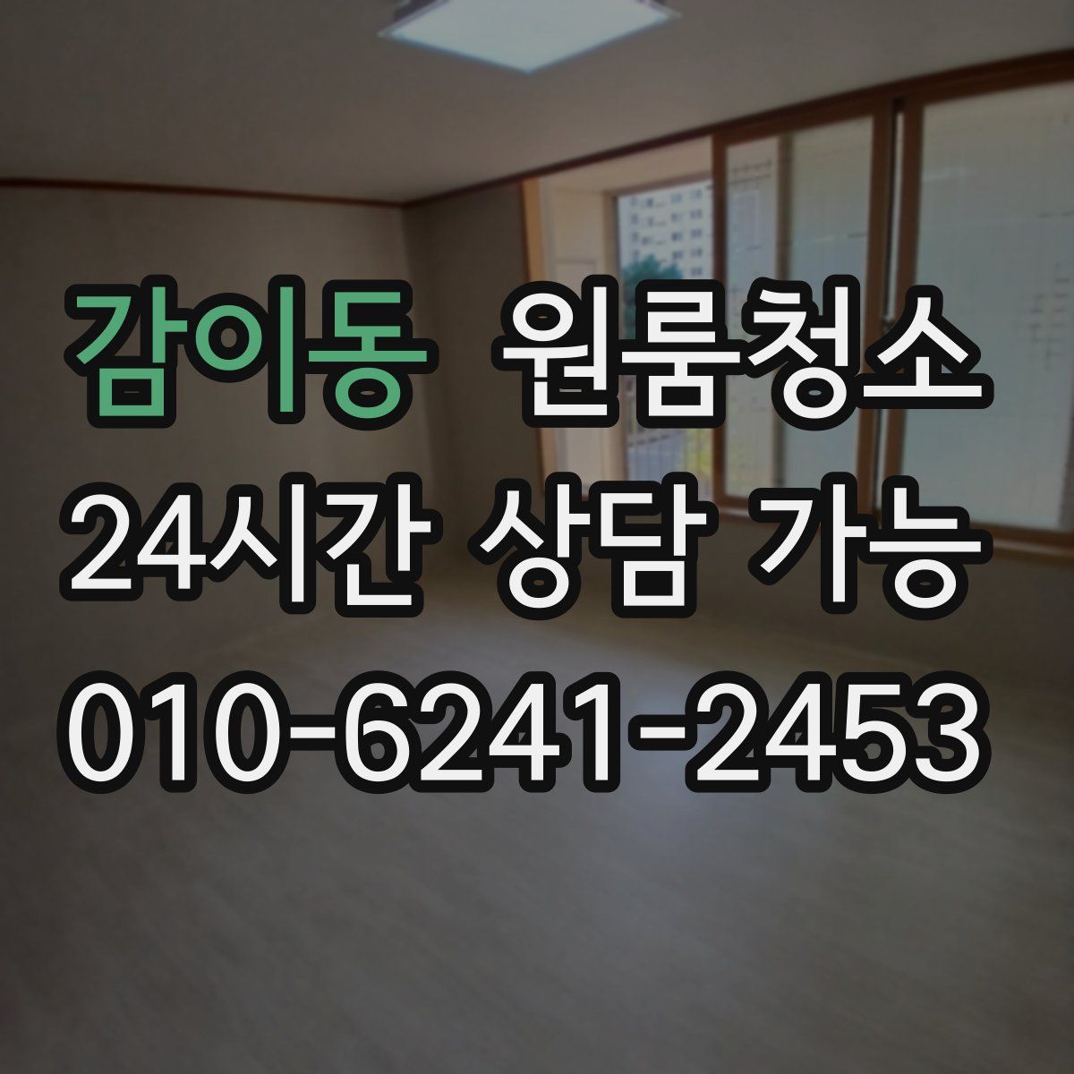 감이동 원룸청소