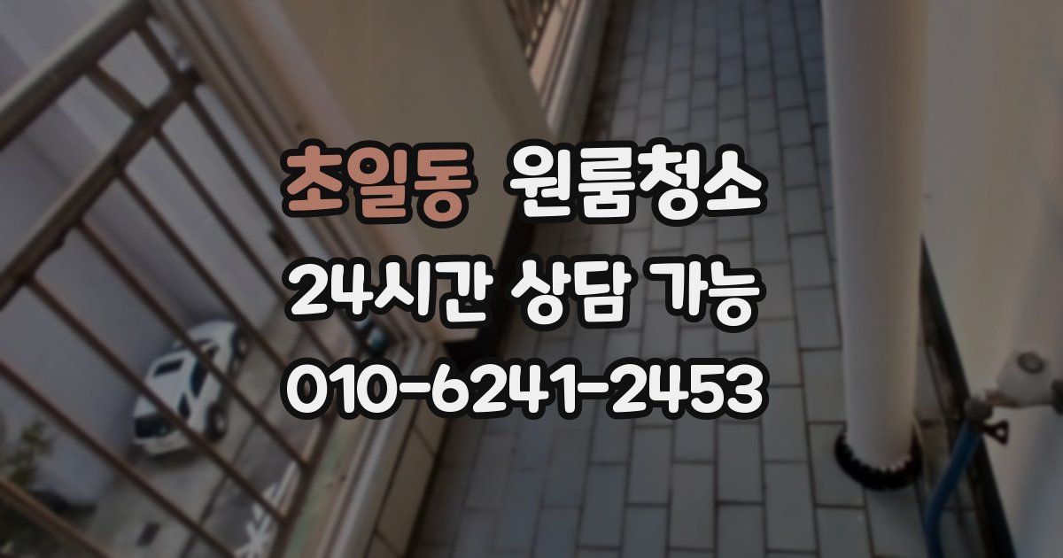 초일동 입주청소