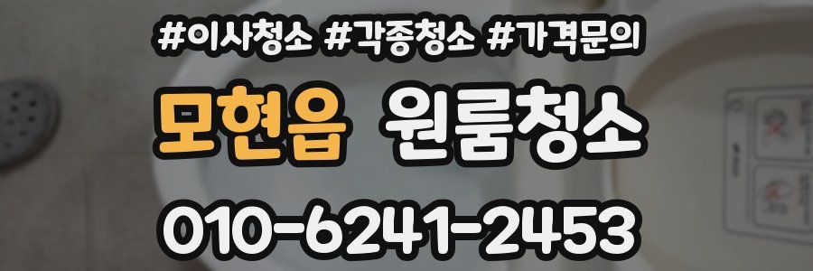 모현읍 이사청소