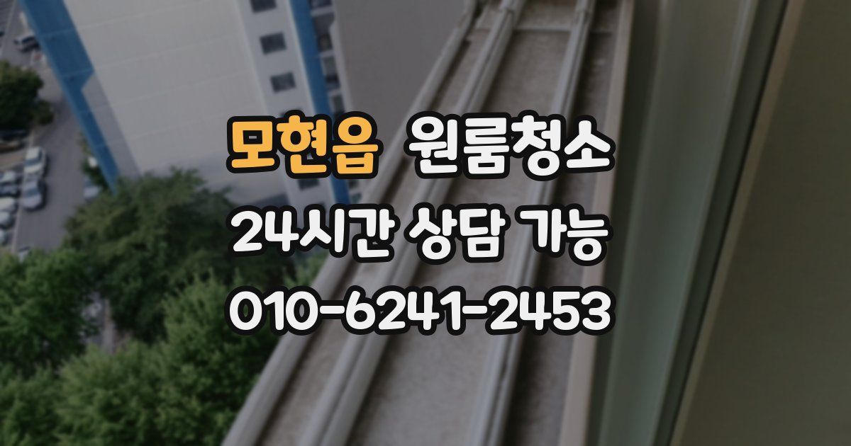 모현읍 입주청소