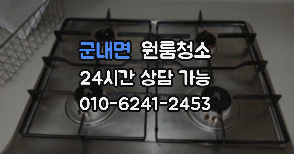 군내면 입주청소