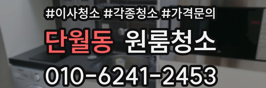 단월동 이사청소