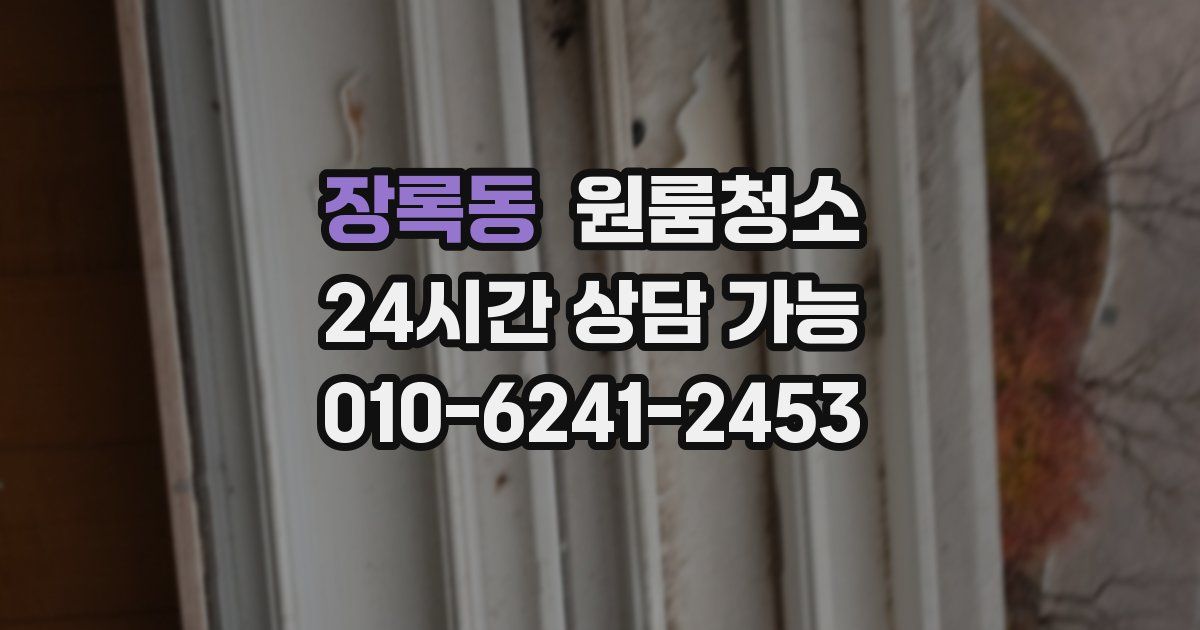 장록동 입주청소