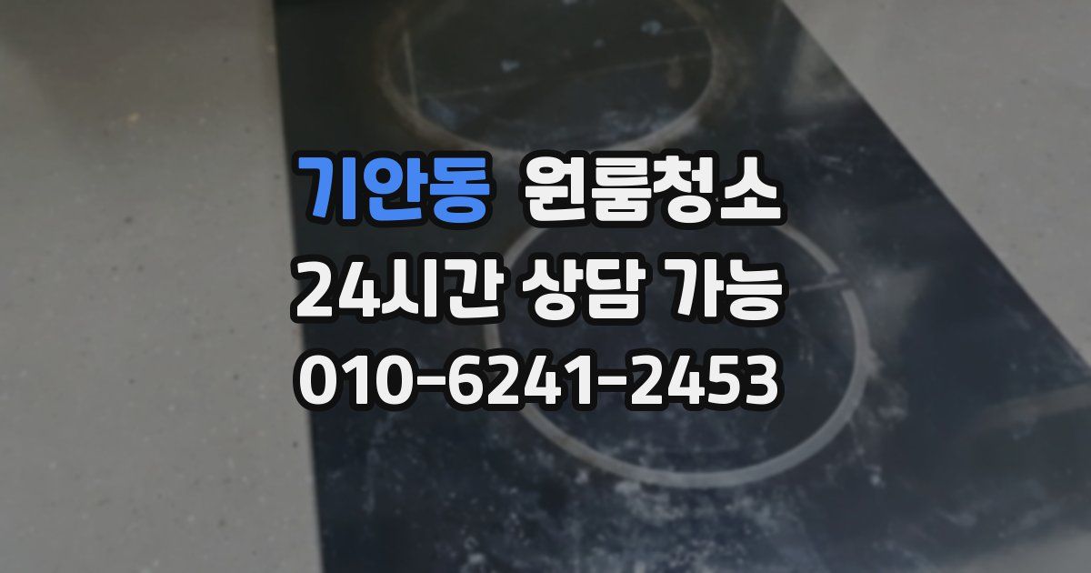 기안동 입주청소