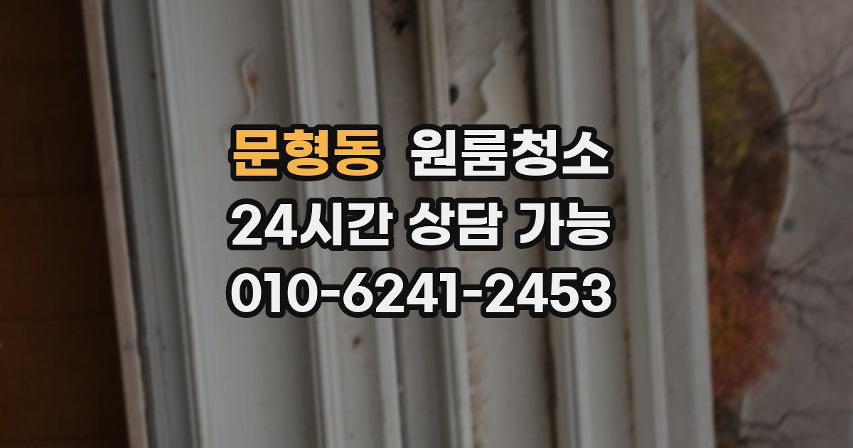 문형동 입주청소