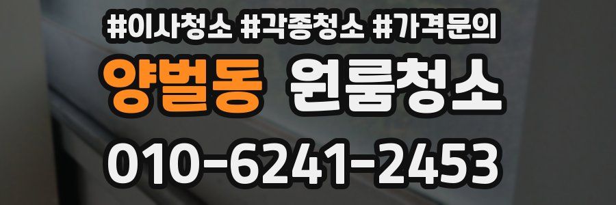 양벌동 이사청소