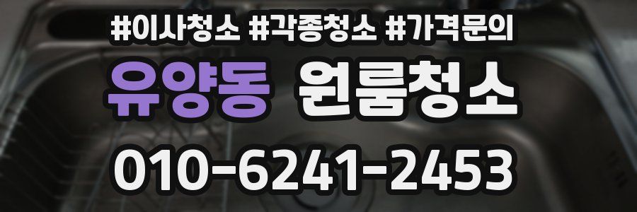 유양동 이사청소