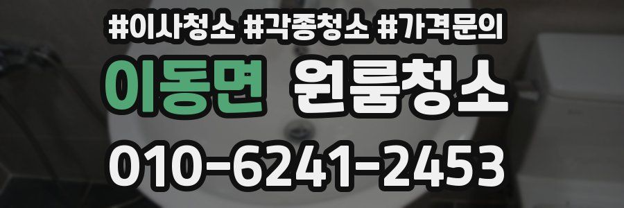 이동면 이사청소