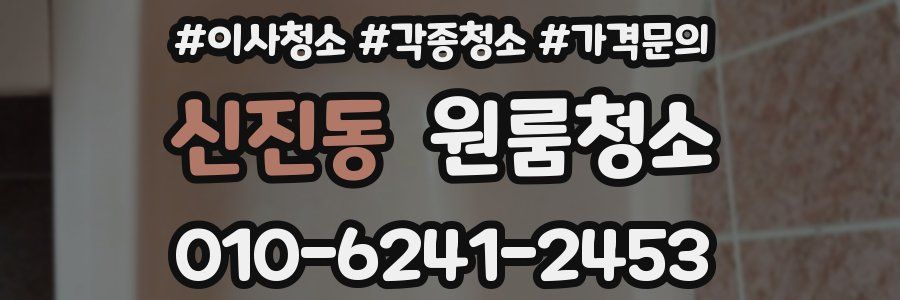 신진동 이사청소
